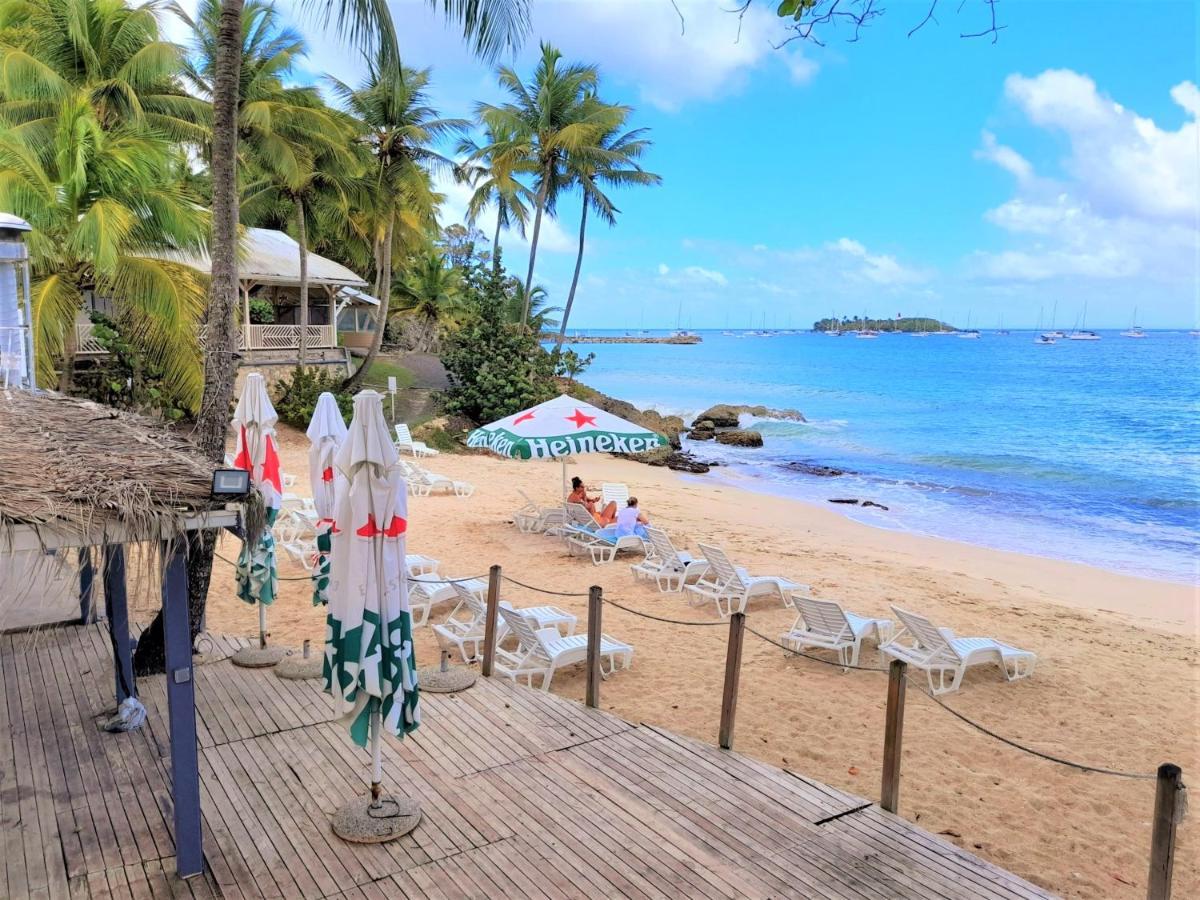 Ilet Bleu Studio Cosy Rdc Vue Mer Et Jardin - Acces Direct Plage Le Gosier  Exterior foto